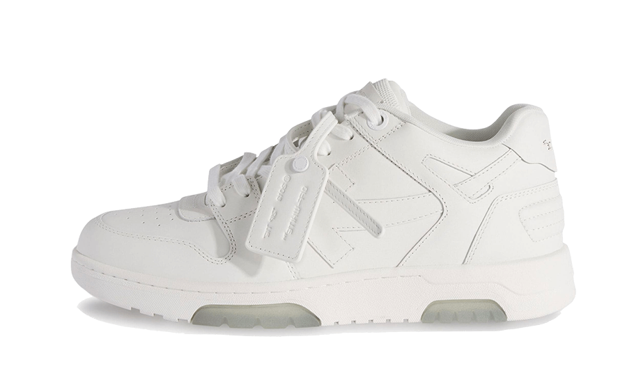 OFF-WHITE Out Of Office OOO Low Tops Triple White