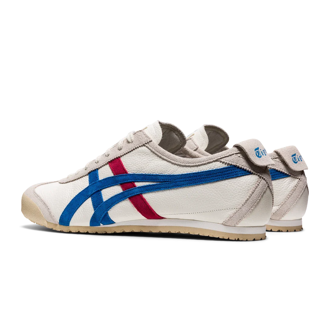 Onitsuka Tiger Mexico 66 Vintage White Directoire Blue Red, White/Directoire Blue (1183B391-100)