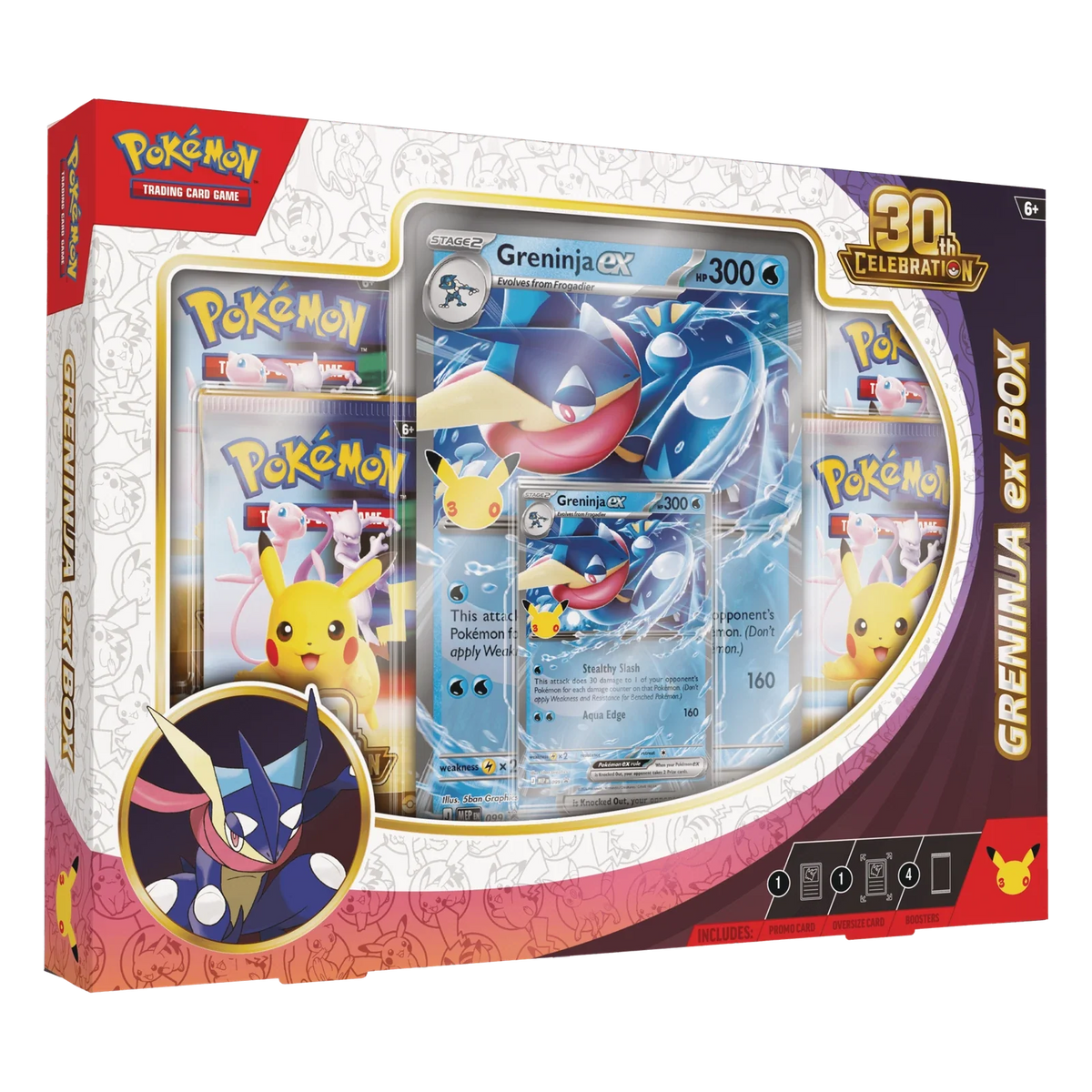 Pokémon TCG 30th Celebration: Greninja ex Box