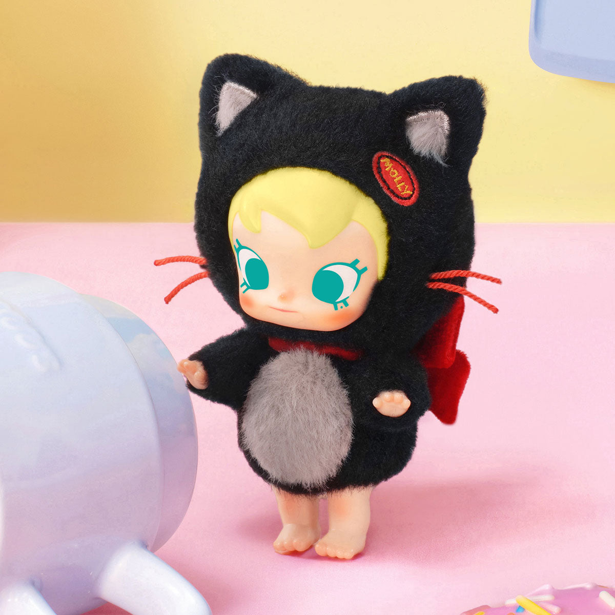 Pop Mart Baby Molly Pocket Friends Series Vinyl Plush Pendant Blind Box