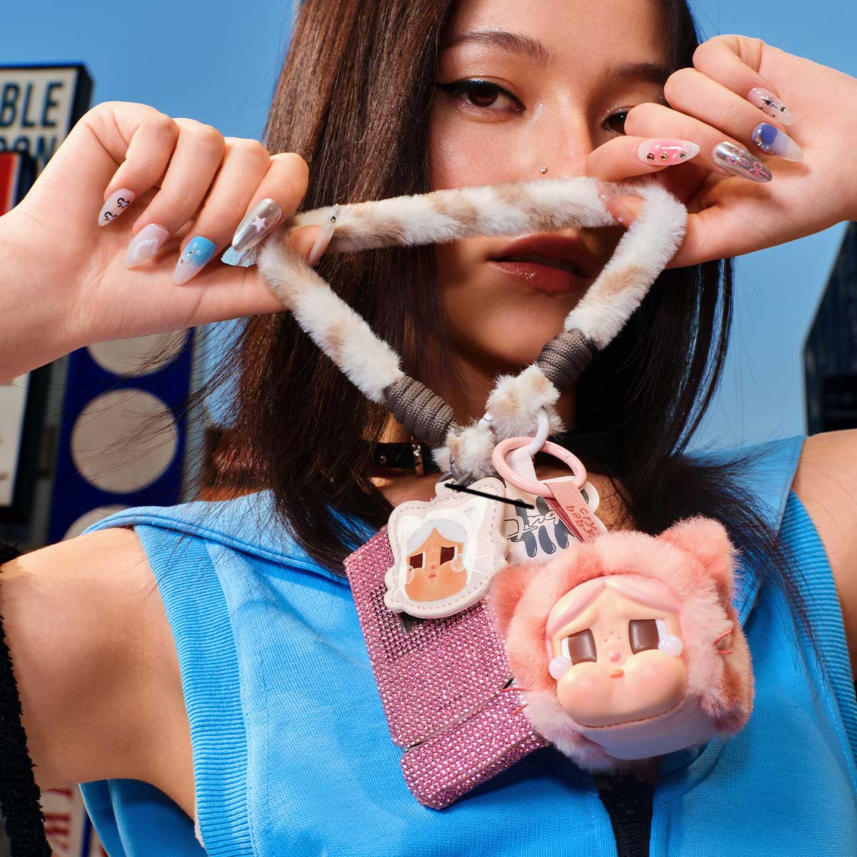 Pop Mart CRYBABY Wild but Cutie Series Vinyl Plush Pendant Sealed Case (6 Blind Box), None (1241224104)