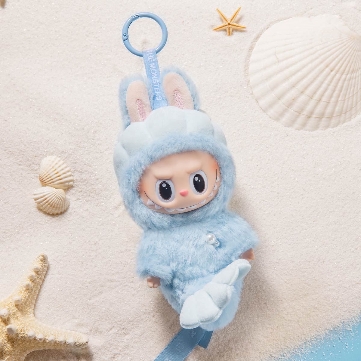 Pop Mart Labubu The Monsters Hide and Seek In Singapore Series Vinyl Plush Pendant