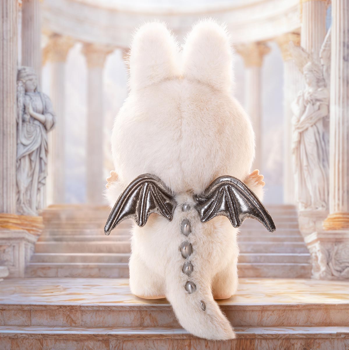 Pop Mart Labubu The Monsters Zimomo Angel in Clouds Figure