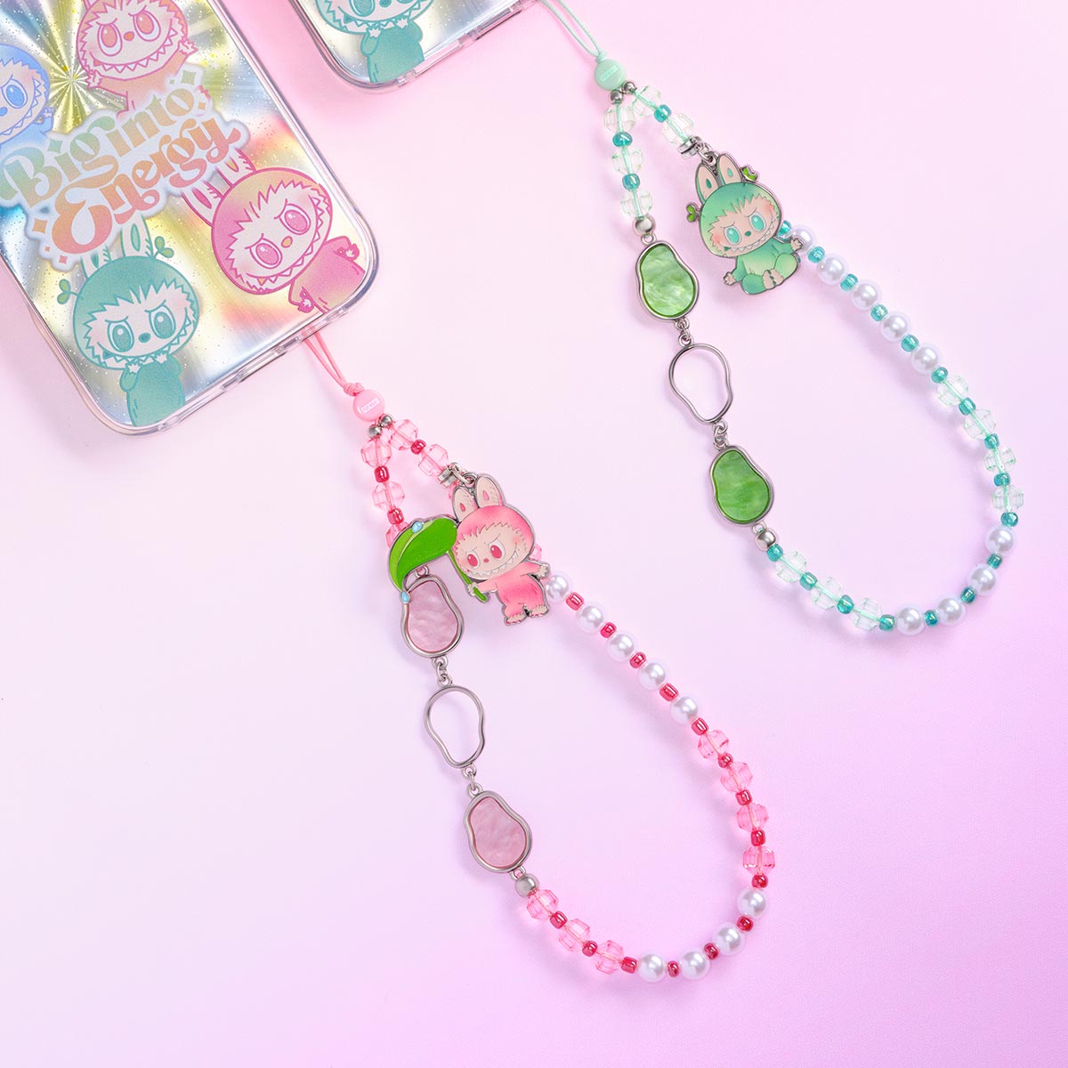 Pop Mart Labubu The Monsters Big into Energy Series Phone Charm Blind Box