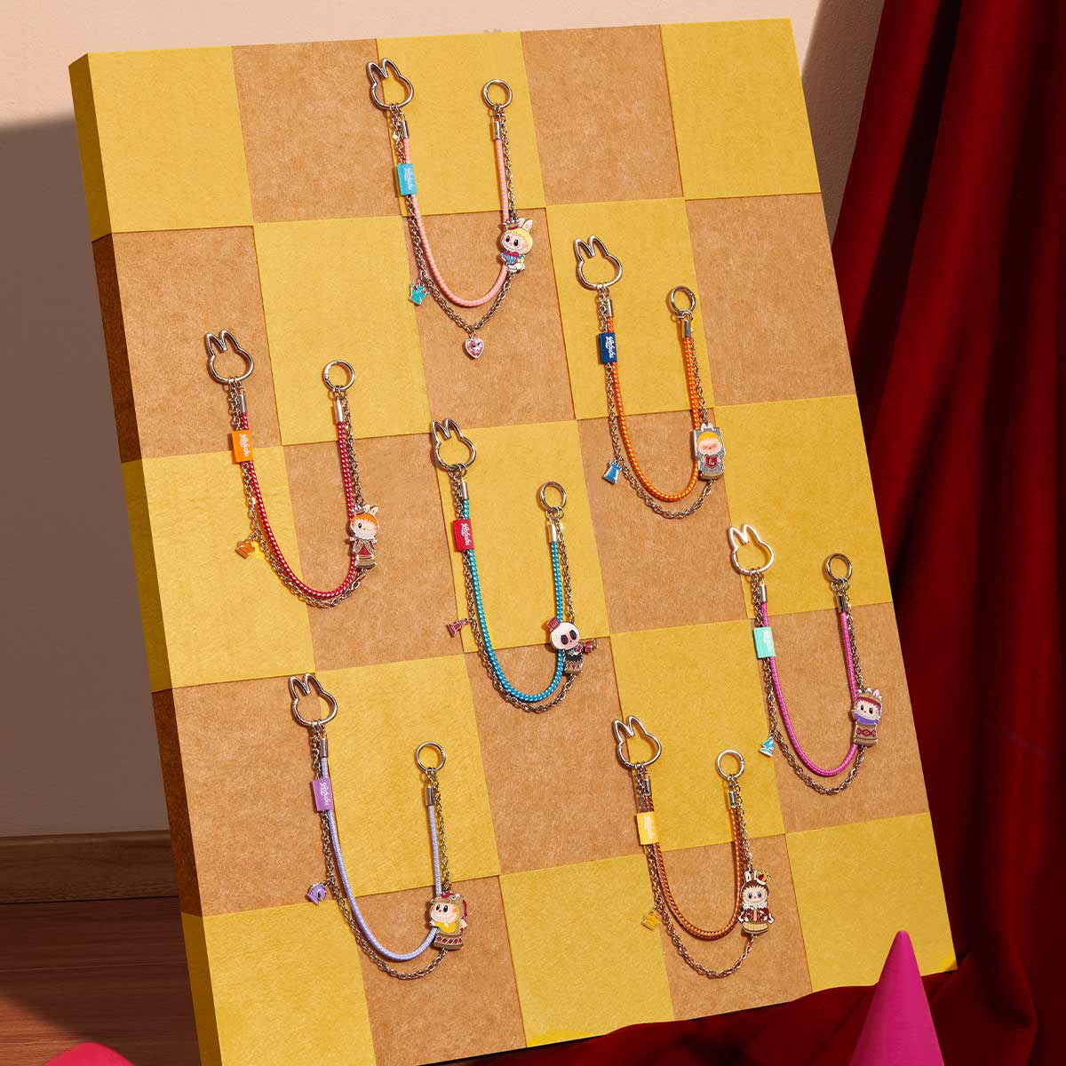 Pop Mart Labubu The Monsters Let's Checkmate Series Pendant Blind Box