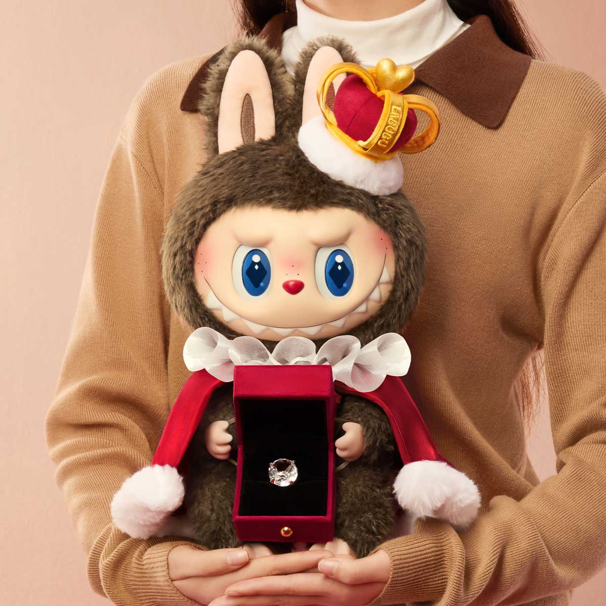 Pop Mart Labubu The Monsters Let's Checkmate Series Vinyl Plush Doll