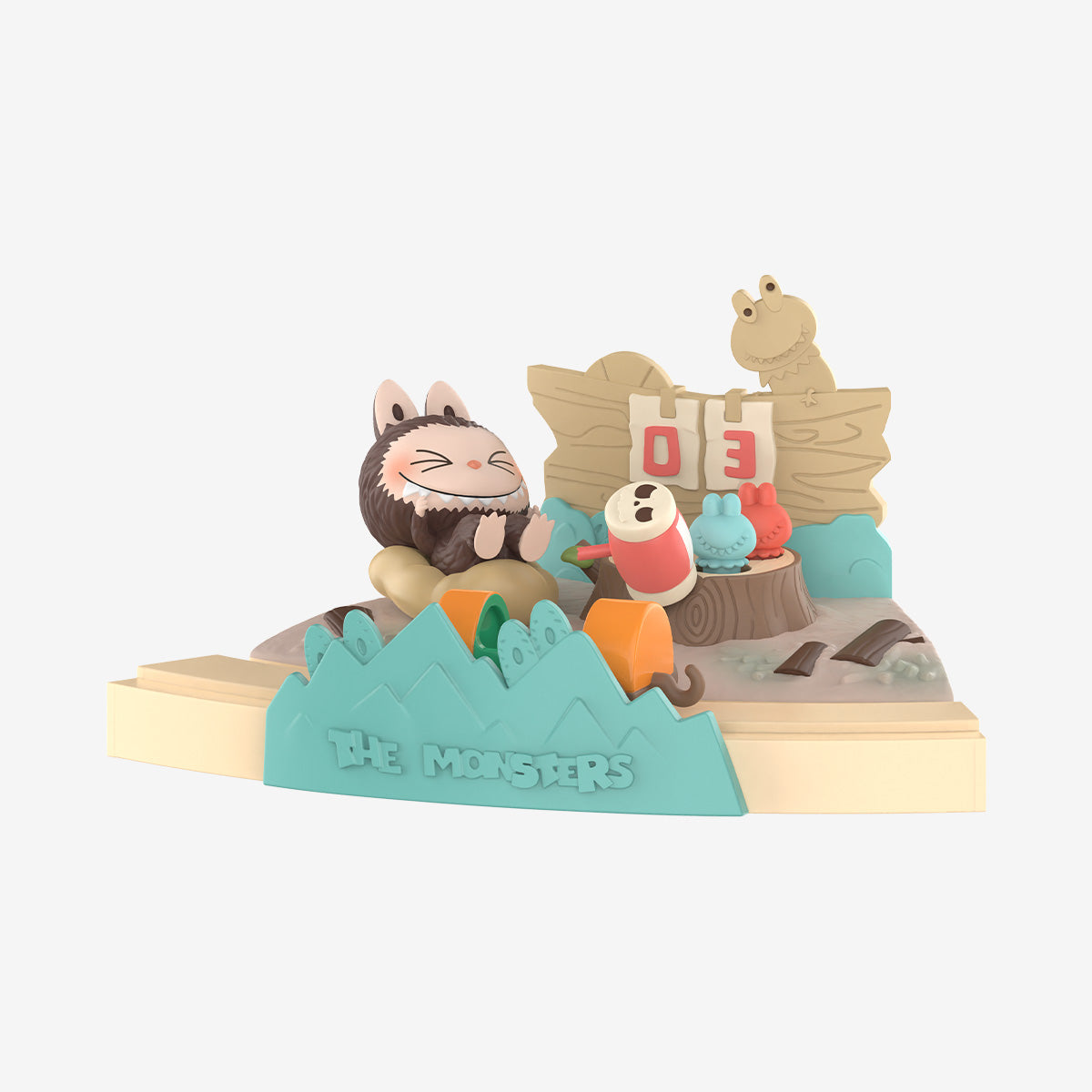 Pop Mart Labubu The Monsters Playing Games Series Scene Sets Blind Box