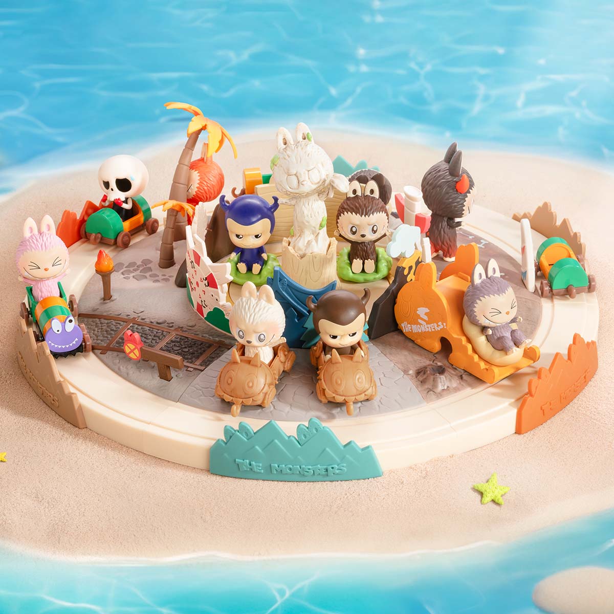 Pop Mart Labubu The Monsters Playing Games Series Scene Sets Blind Box