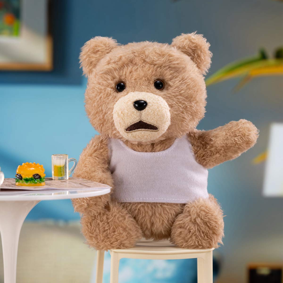 Pop Mart Pop Mart Ted2 Teddy Bear Action Plush Pendant Series Sealed Case (6 Blind Box), None (1240918091)
