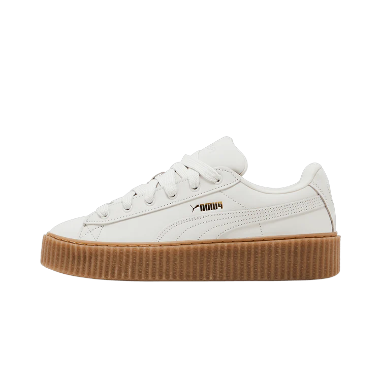 Puma Creeper Phatty Rihanna Fenty Warm White, Warm White/Puma Gold/Gum (396813-03)