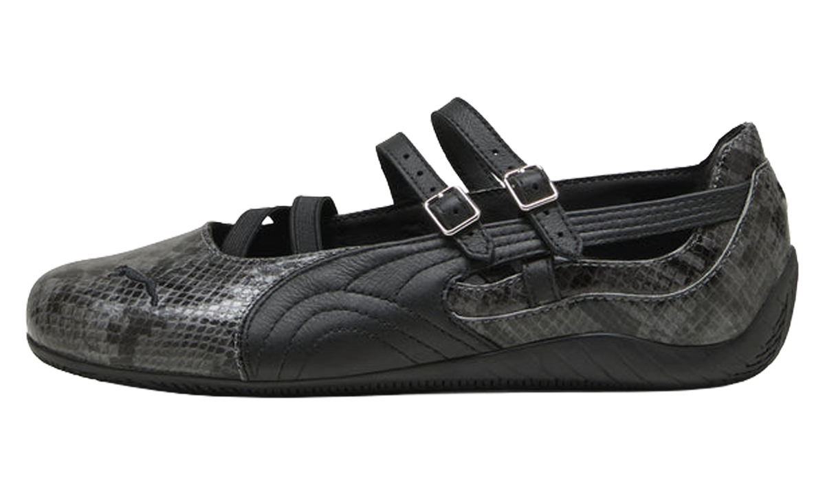Puma Speedcat Ballet Snakeskin Cool Dark Gray Black