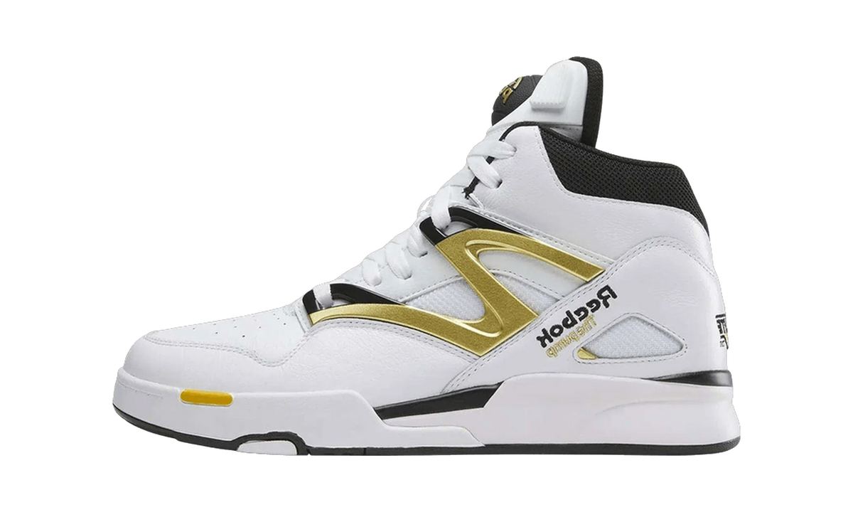 Reebok Pump Omni Zone II Retro White Black Gold