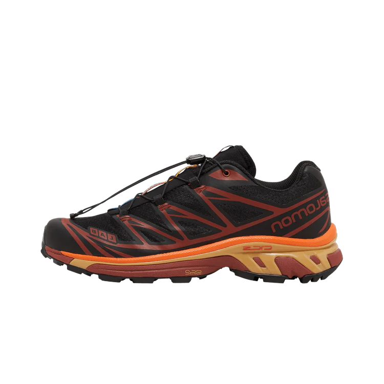 Salomon XT-6 Chocolate Plum Vibrant Orange, Black/Chocolate Plum/Vibrant Orange (L41750900)