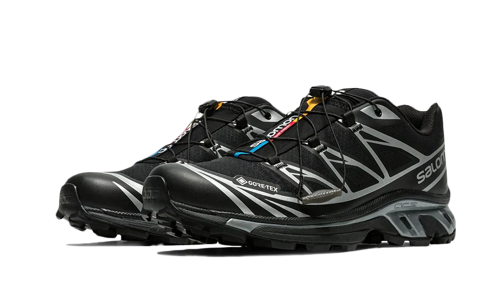 Salomon XT-6 Gore-Tex Black Silver, Black/Black/Footwear Silver (L47450600)