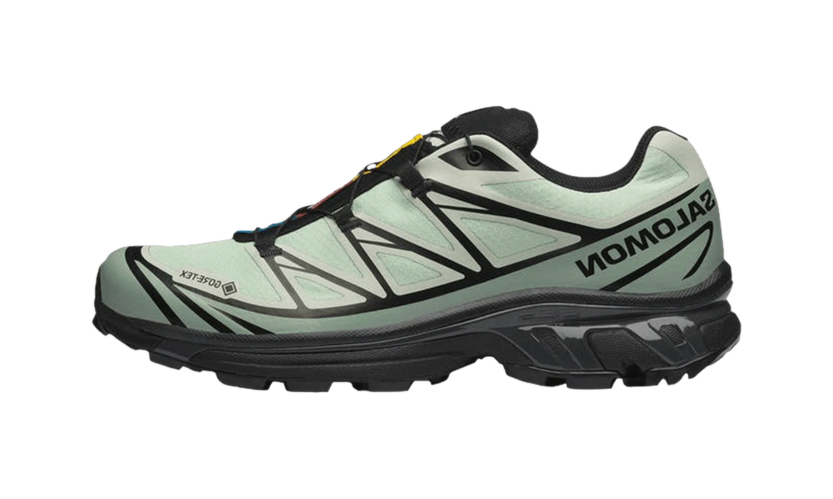 Salomon XT-6 Gore-Tex Sea Foam Green Milieu Black