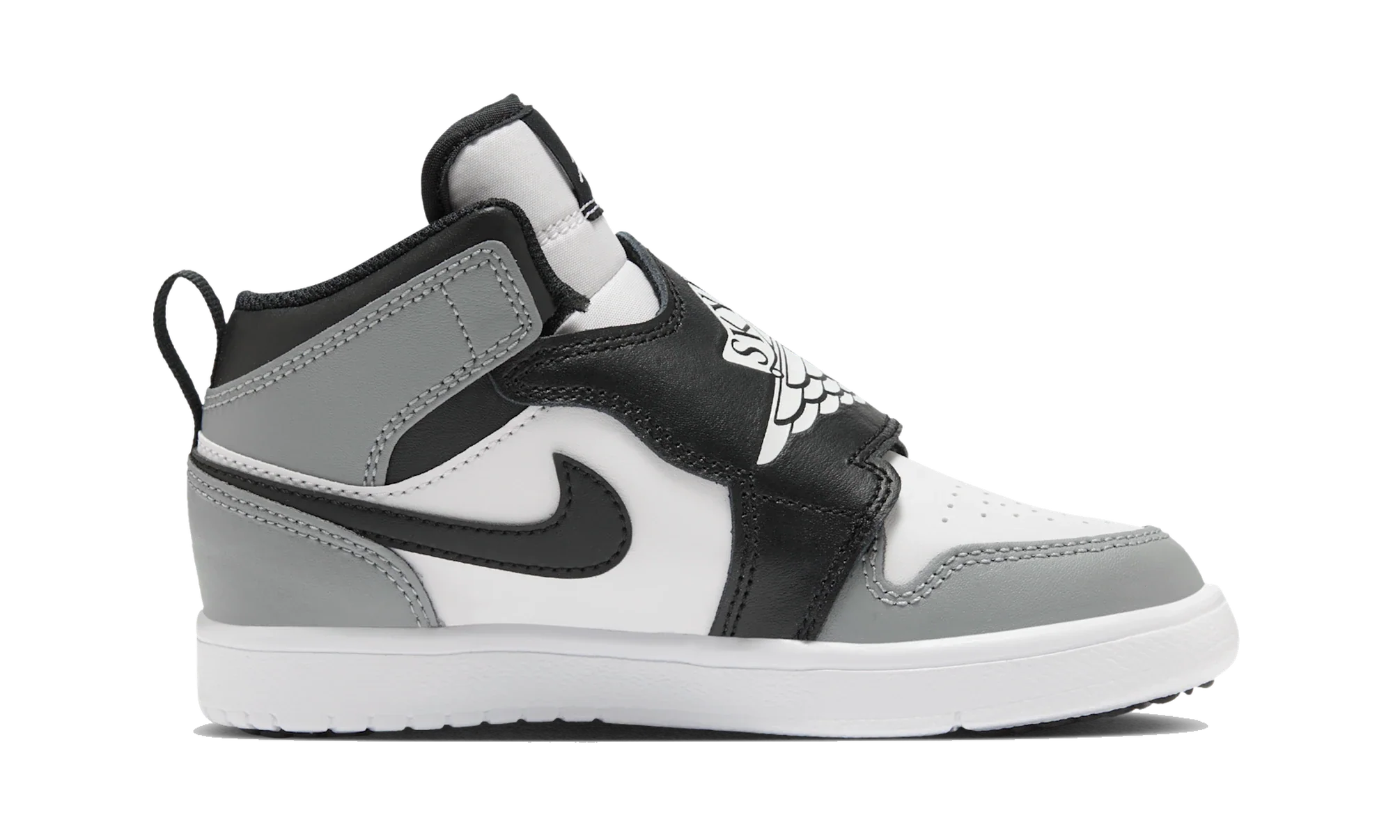 Sky Air Jordan 1 White Black Particle Grey (PS)