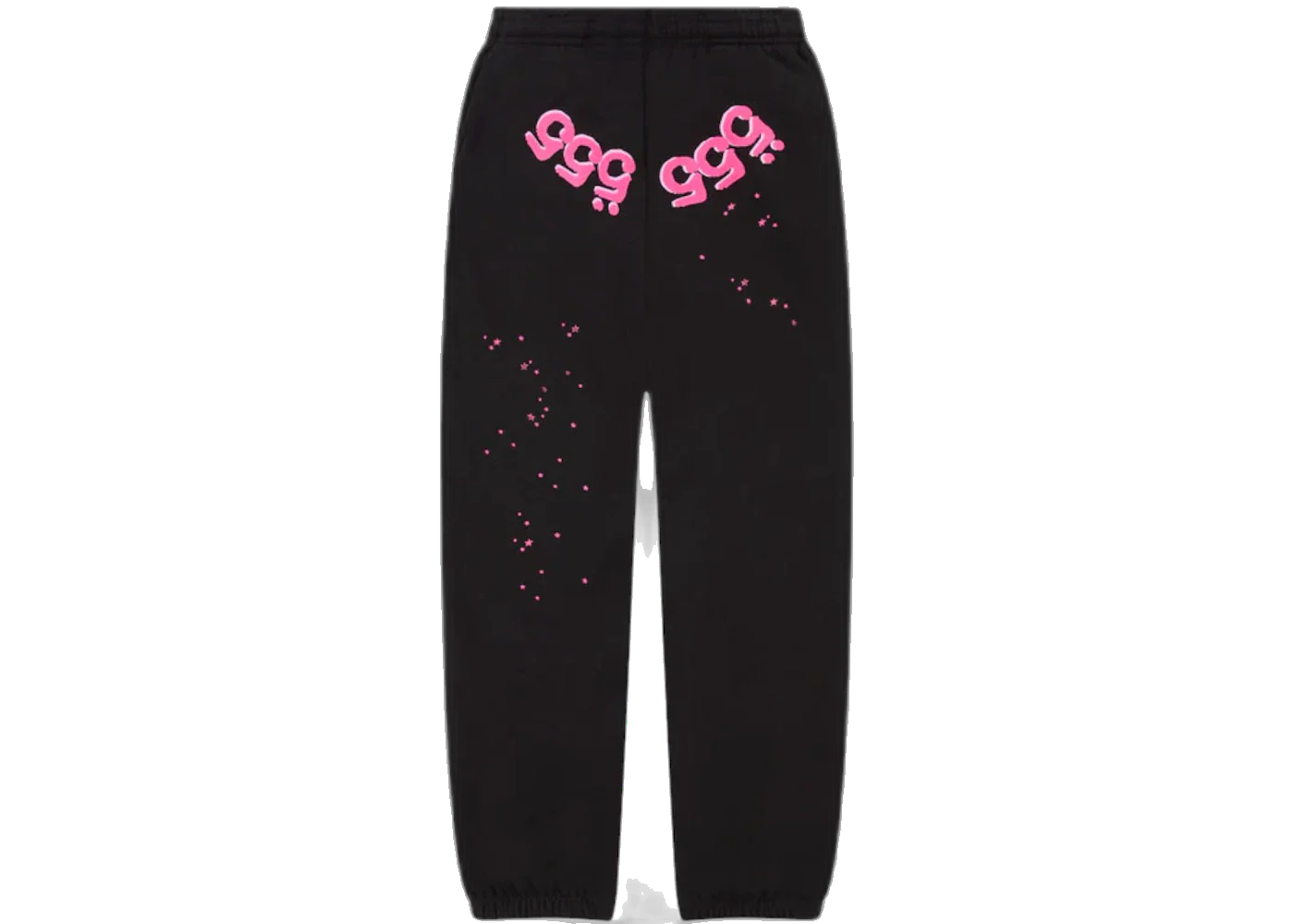 Sp5der Angel Number Sweatpant Black, Black (sp5der-angel-number-sweatpant-black)