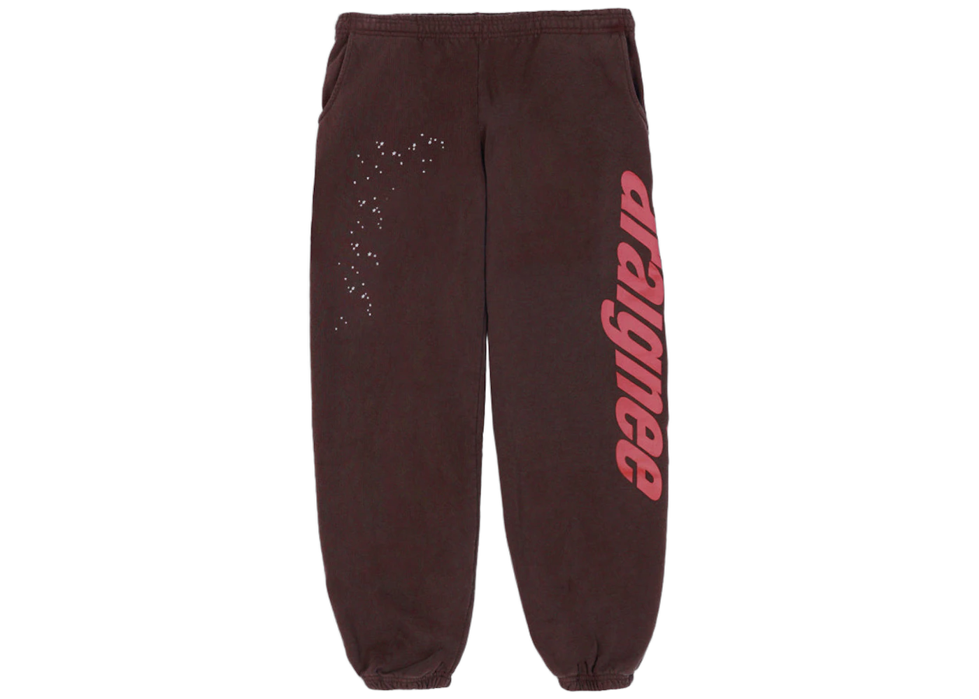 Sp5der Araignee Sweatpants Brown