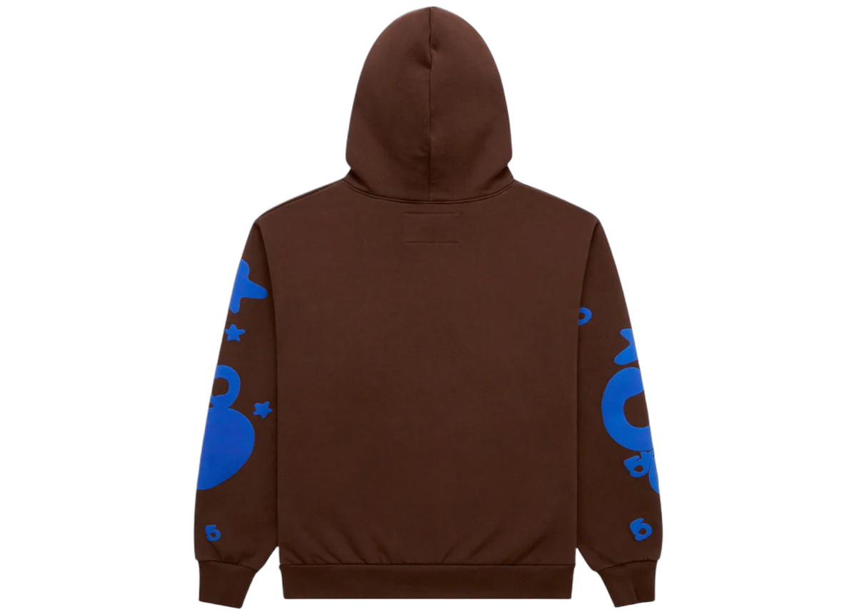 Sp5der Beluga Hoodie Brown