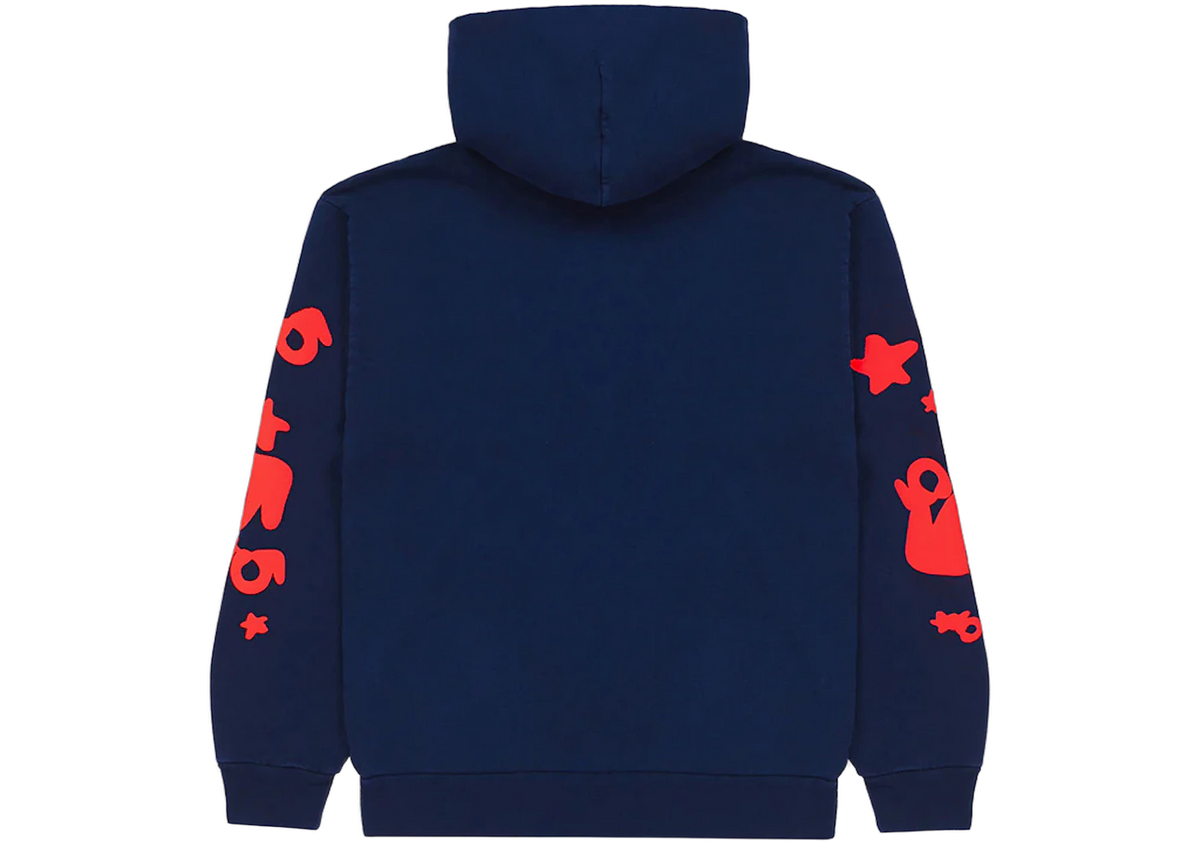 Sp5der Beluga Hoodie Navy