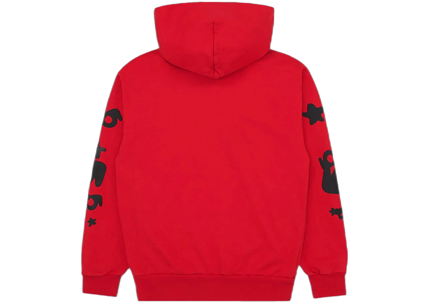 Sp5der Beluga Hoodie Red, Red (sp5der-beluga-hoodie-red)