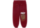 Sp5der Logo Sweatpant Maroon