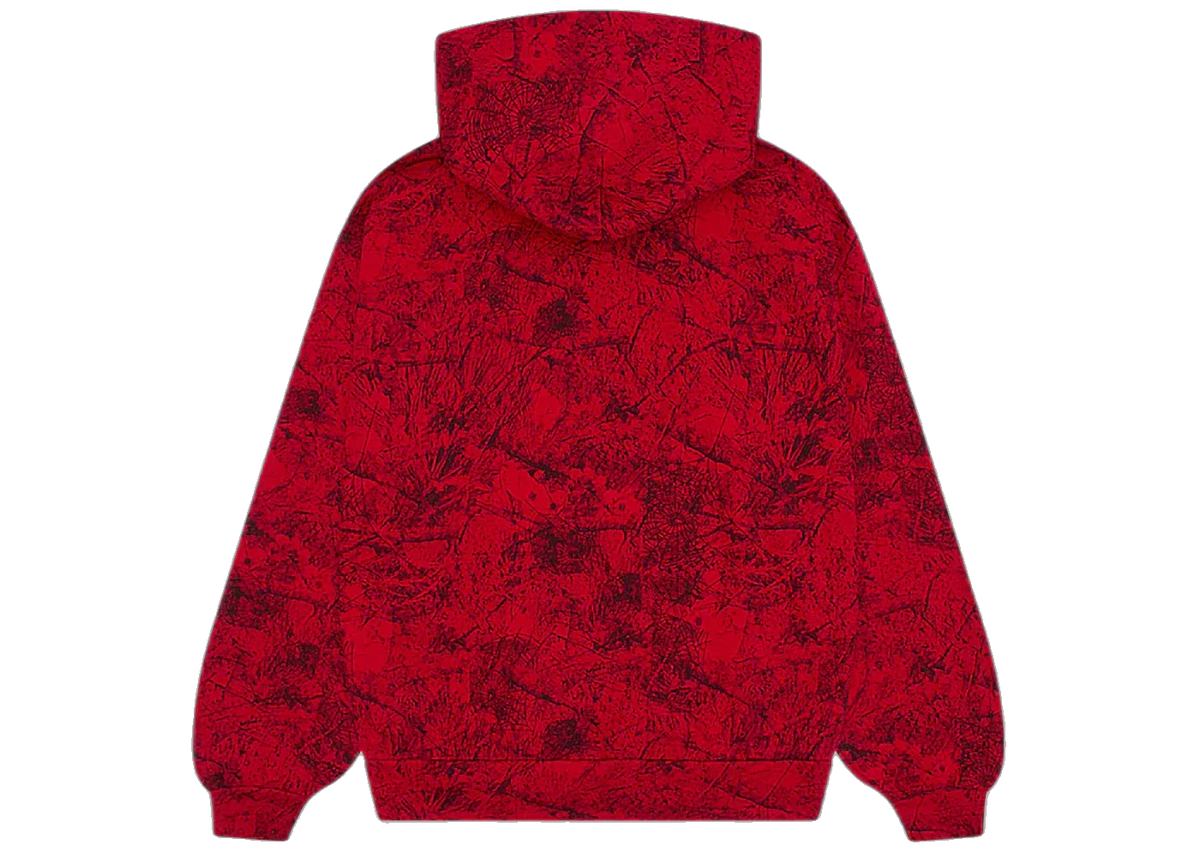 Sp5der OG Tree Camo Hoodie Red