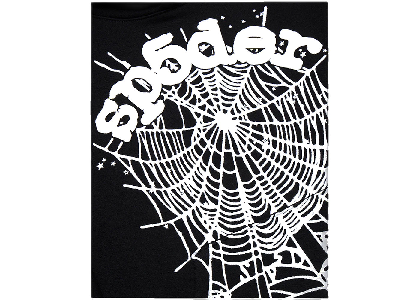 Sp5der OG Web Hoodie Black, Black (sp5der-og-web-hoodie-black)