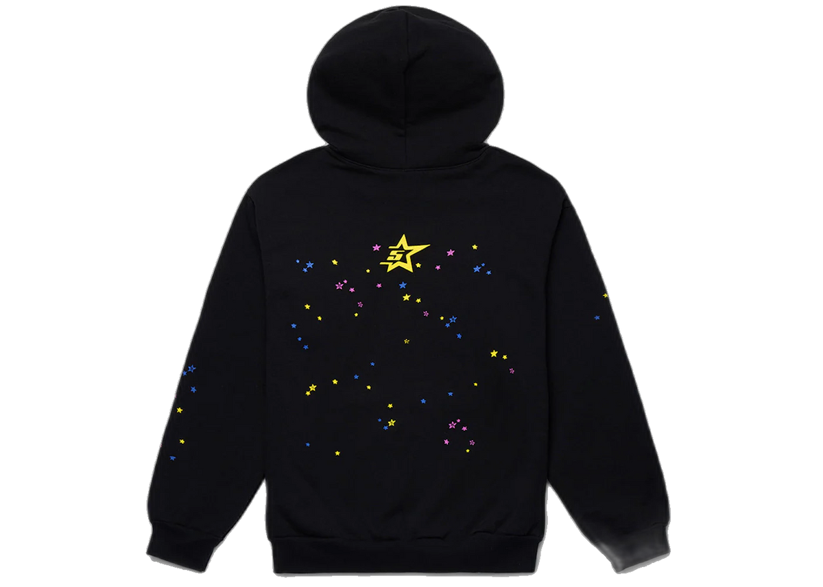 Sp5der P*NK V2 Hoodie Black