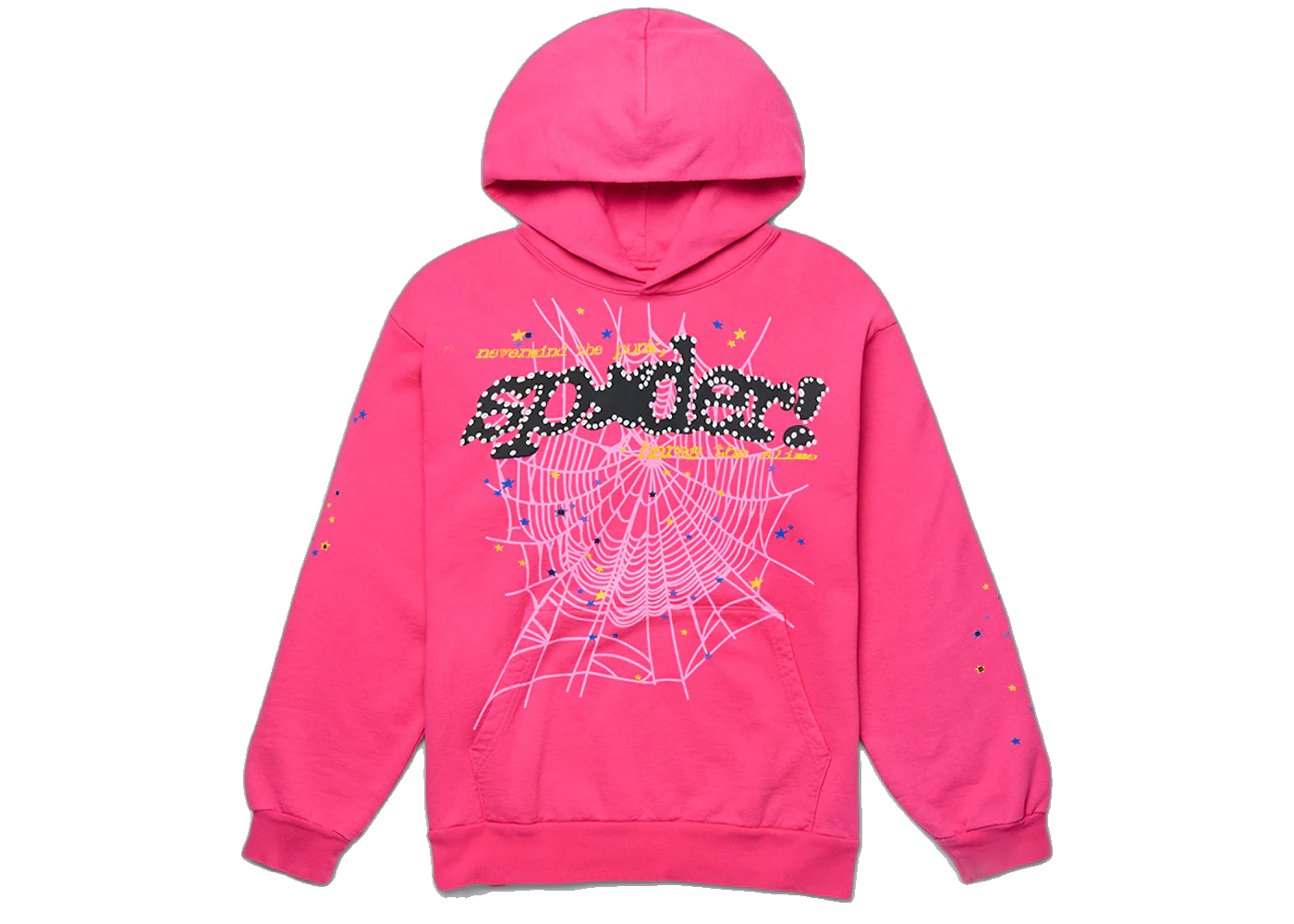 Sp5der P*NK V2 Hoodie Pink, Pink (sp5der-pnk-v2-hoodie-pink)