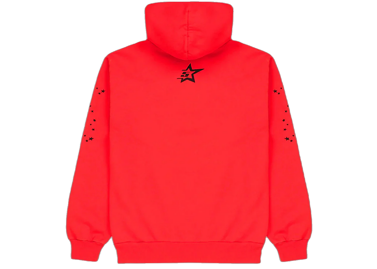 Sp5der P*NK V2 Hoodie Red