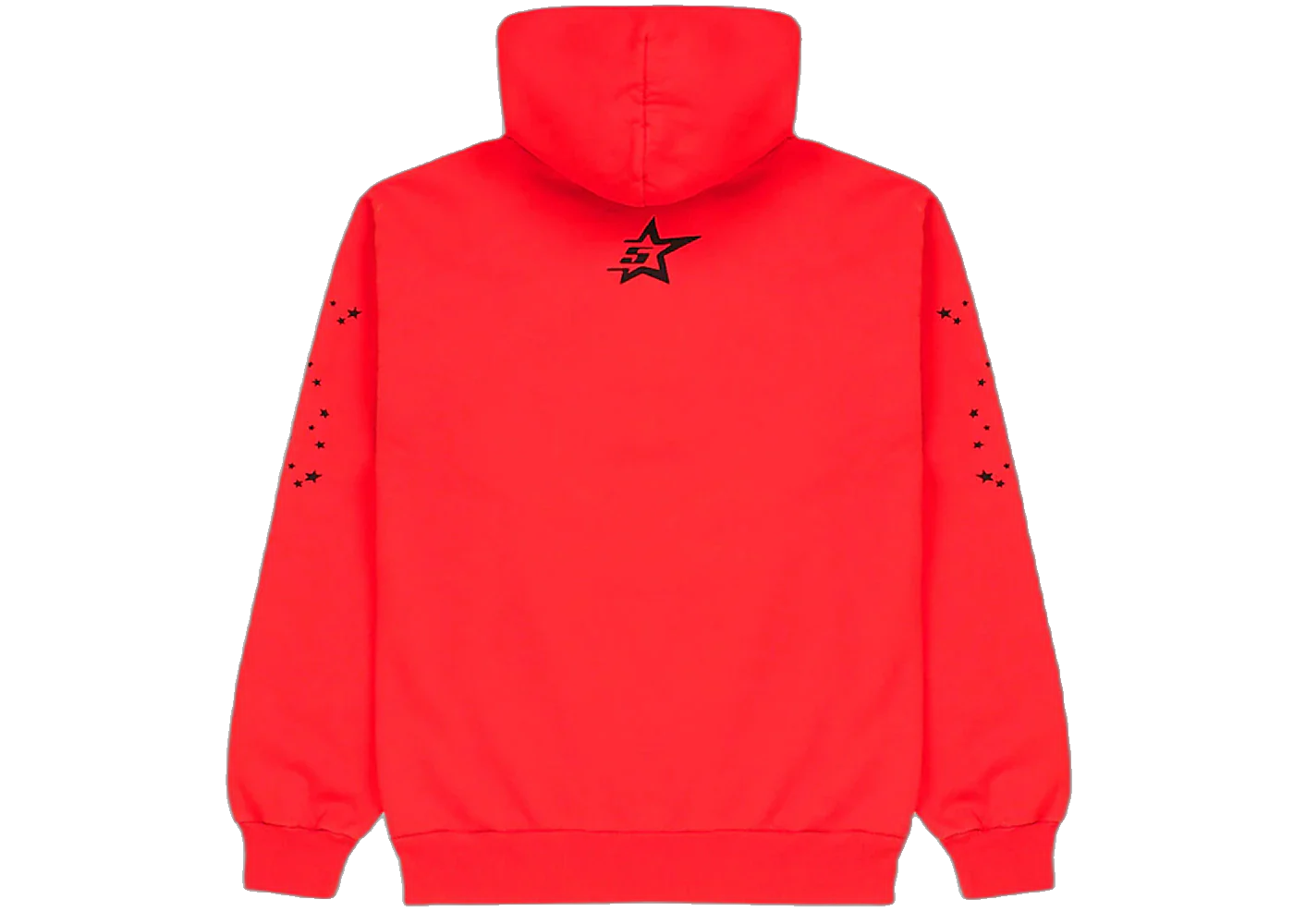 Sp5der P*NK V2 Hoodie Red, Red (sp5der-pnk-v2-hoodie-red)