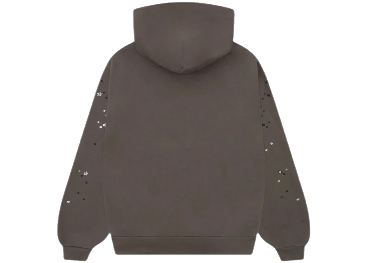 Sp5der Punk V2 Hoodie Slate Grey