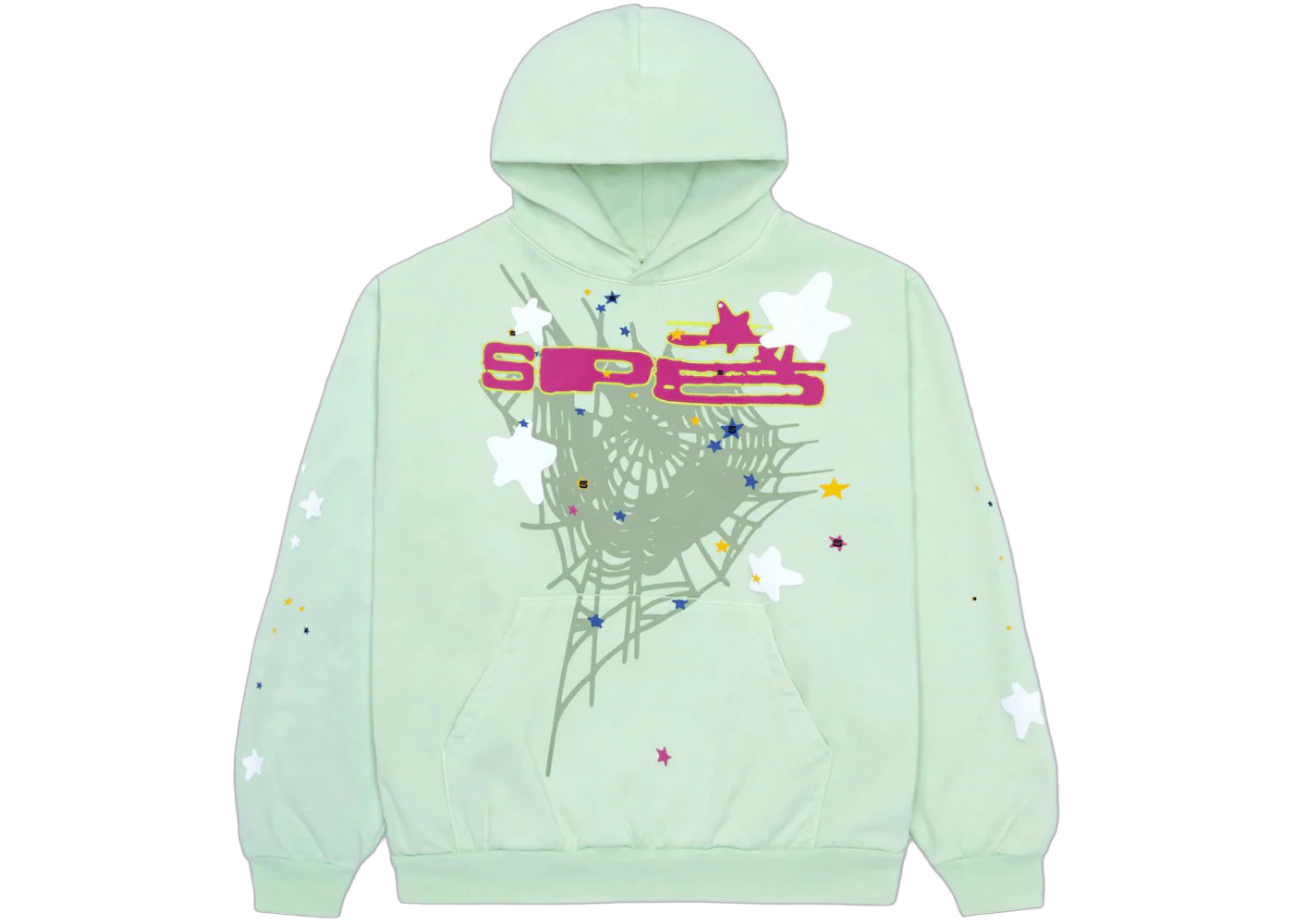 Sp5der SP5 Mint Hoodie Mint