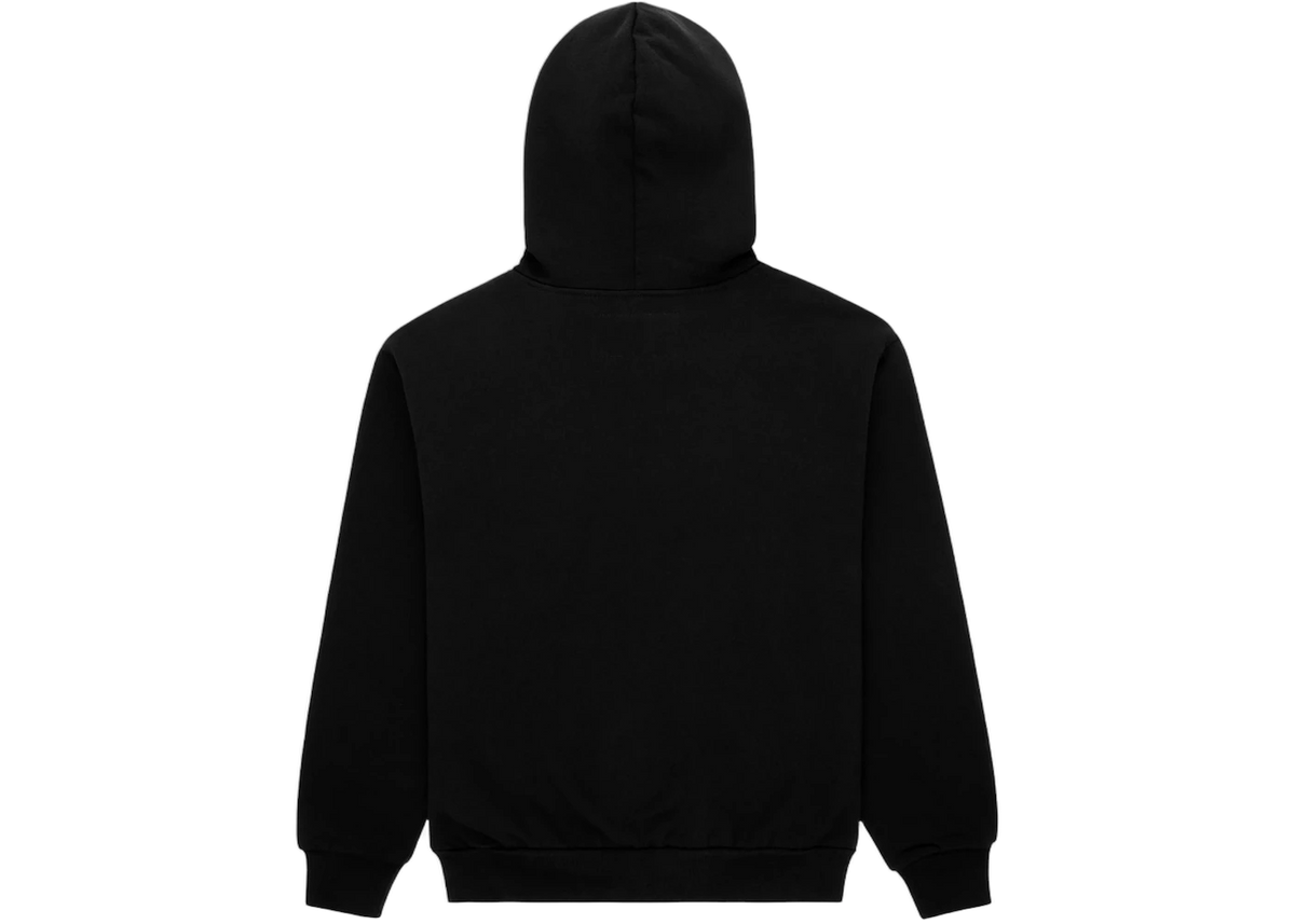 Sp5der SP555 Zip Hoodie Black