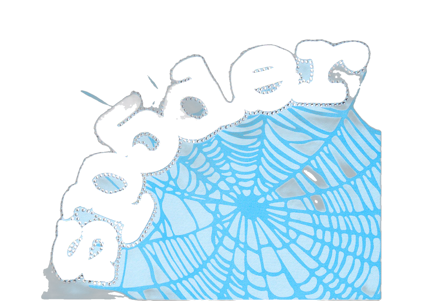 Sp5der Web Hoodie Sky Blue, Sky Blue (sp5der-web-hoodie-sky-blue)