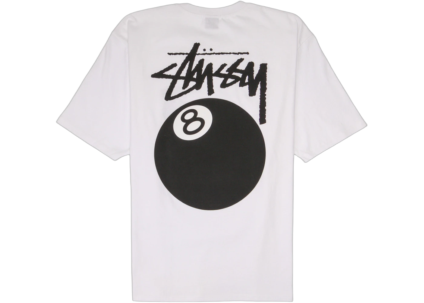 Stussy 8 Ball Tee White, White (1904760-WHT/1905103-WHT)