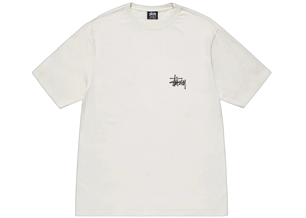 Stussy Basic Pigment Dyed T-Shirt Natural