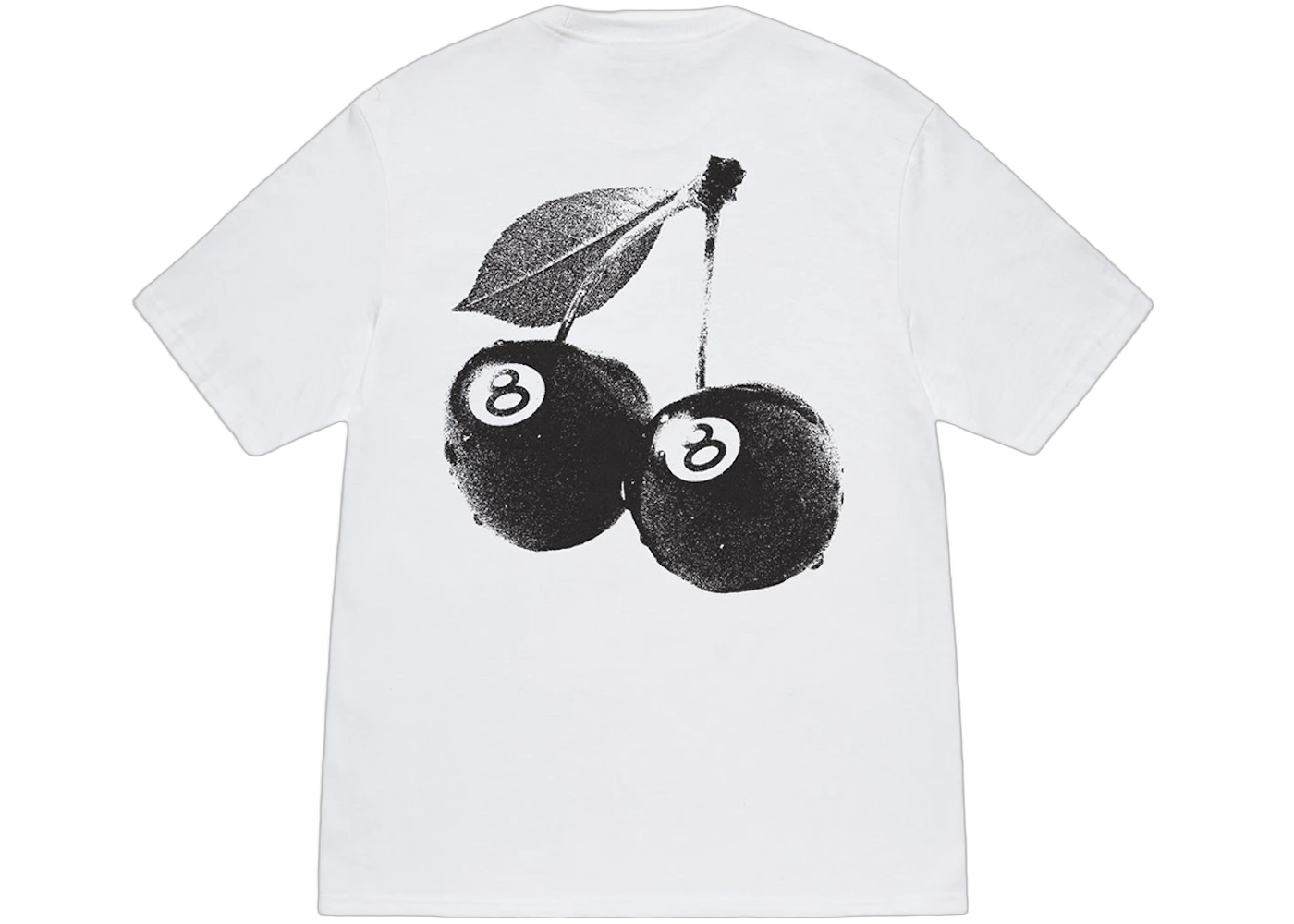 Stussy Cherries Tee White, White (1905066-WHIT)