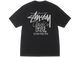 Stussy Classic Gear Pigment Dyed Tee Black