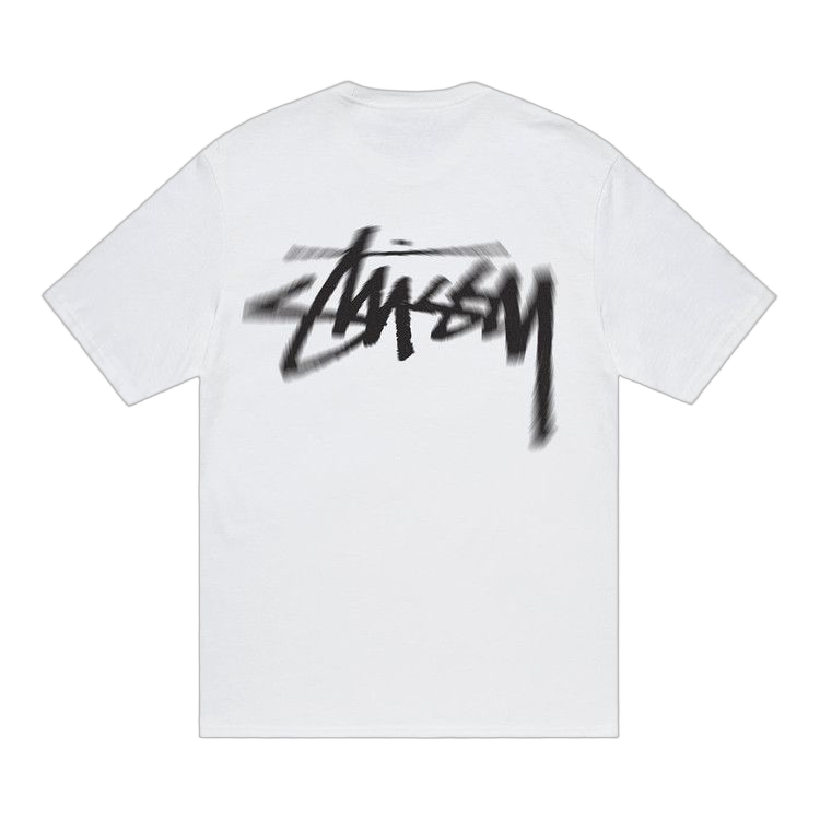 Stussy Dizzy Stock T-Shirt White
