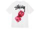 Stussy Fuzzy Dice Tee White