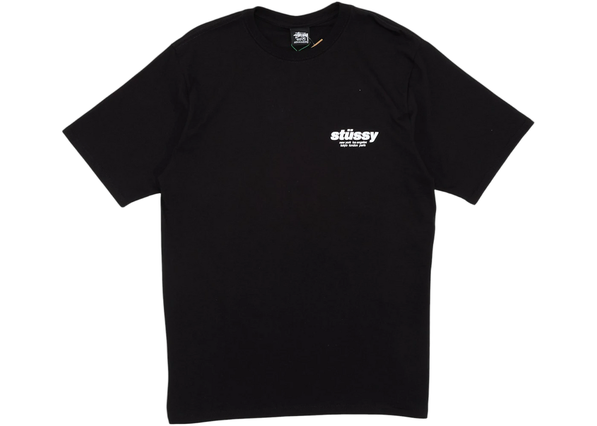 Stussy Rollers T-Shirt Black