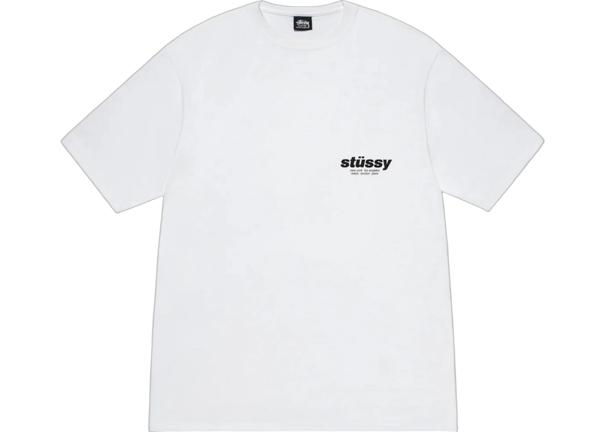 Stussy Rollers T-Shirt White