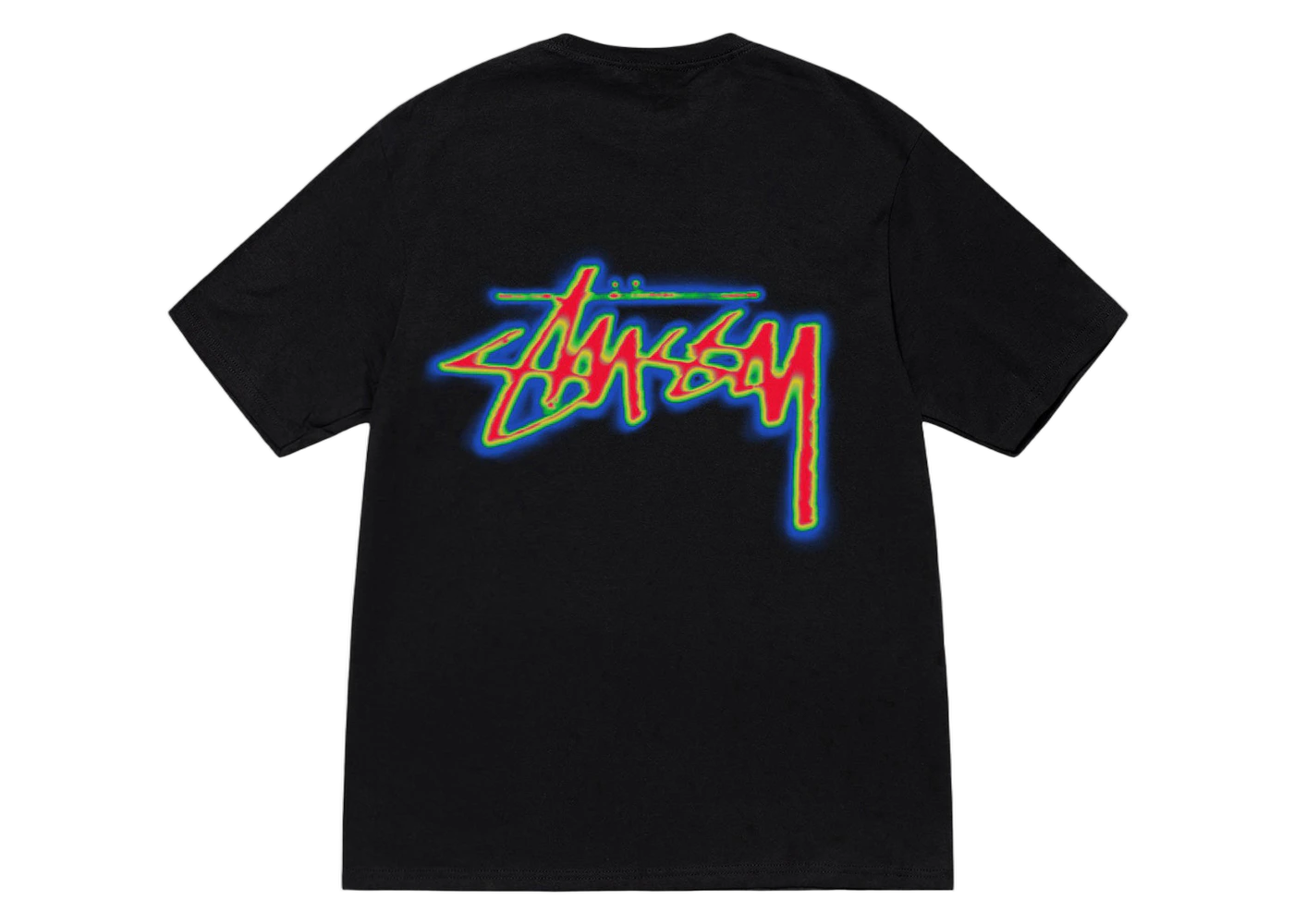 Stussy Thermal Stock Tee Black, Black (1905023-BLAC)