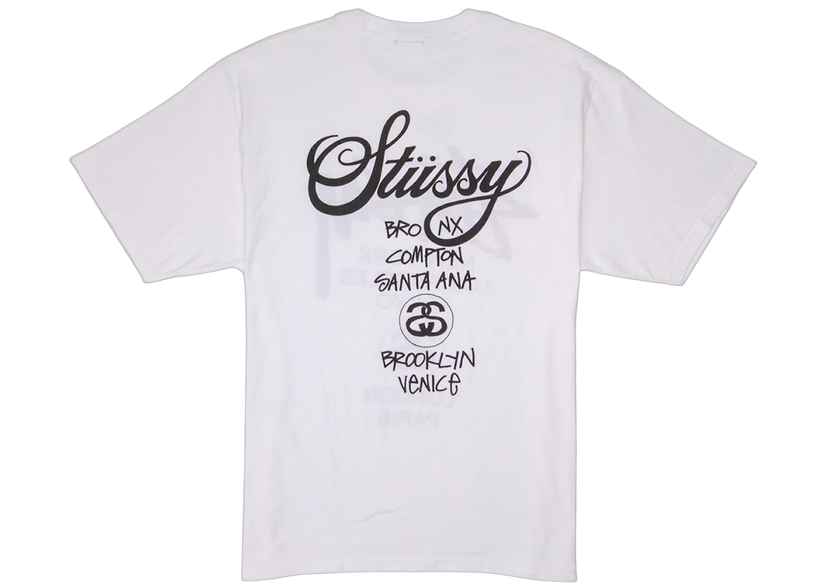Stussy World Tour T-shirt White