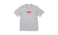 Supreme Arabic Box Logo T-Shirt Heather Grey