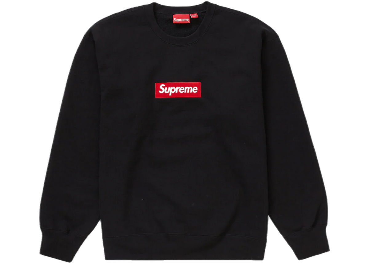 Supreme Box Logo Crewneck (FW22) Black