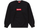 Supreme Box Logo Crewneck (FW22) Black