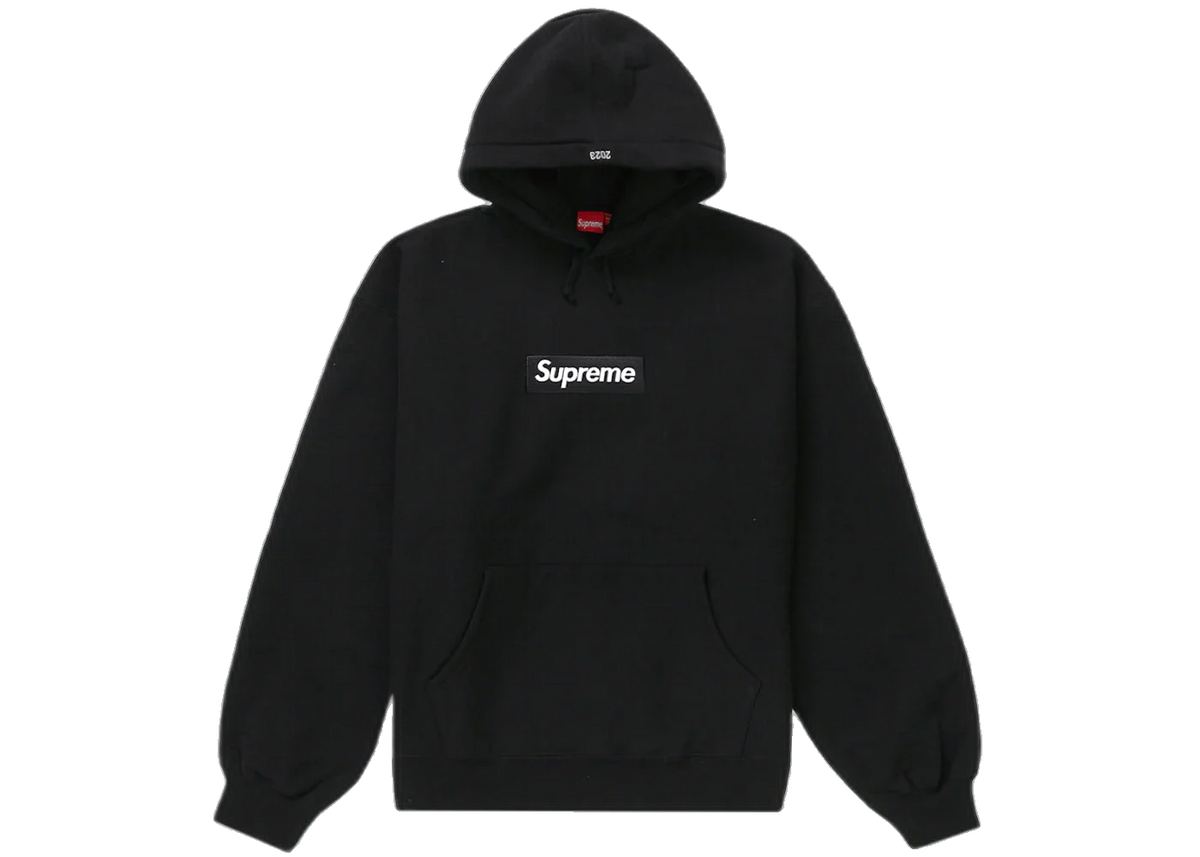 Supreme Box Logo Hooded Sweatshirt (FW23) Black